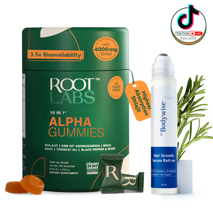RL Alpha 60s + BB Hair Growth Roll On 25ml
